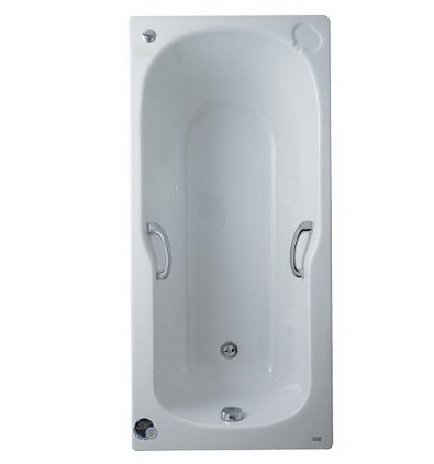 Studio Drop-In Tub with Handgrip